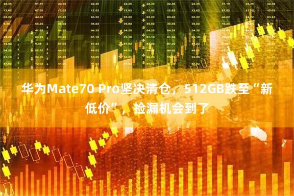 华为Mate70 Pro坚决清仓，512GB跌至“新低价”，捡漏机会到了