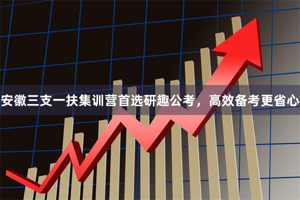 安徽三支一扶集训营首选研趣公考，高效备考更省心
